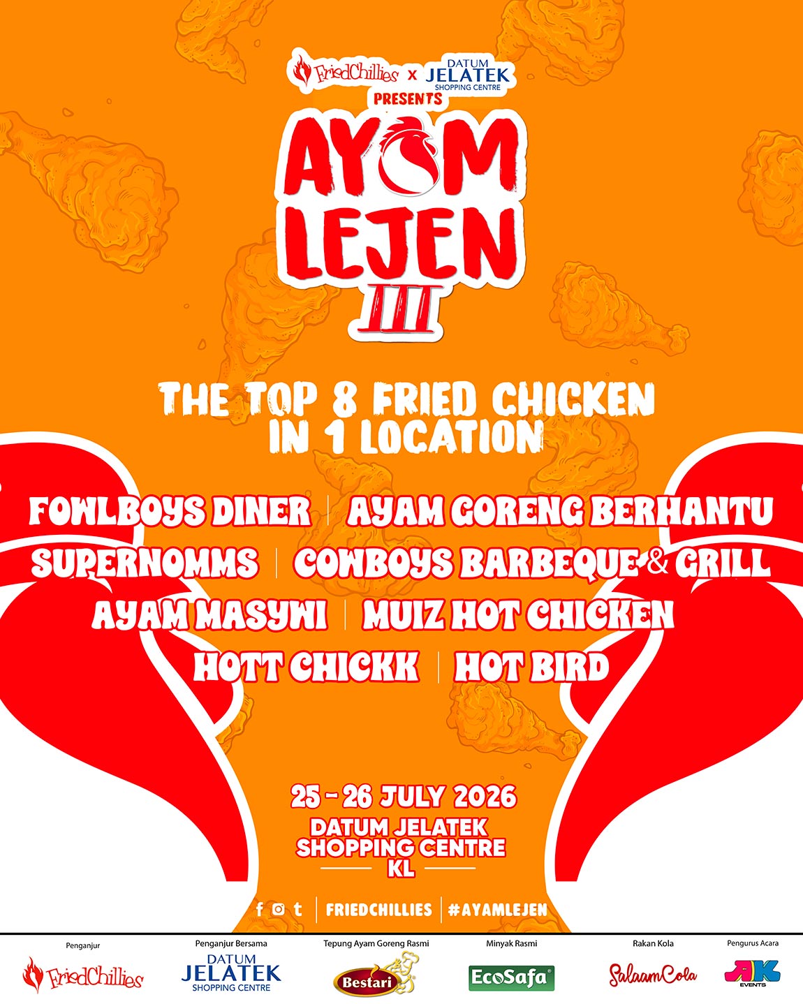 Ayam Lejen III Reveal Line up 2026